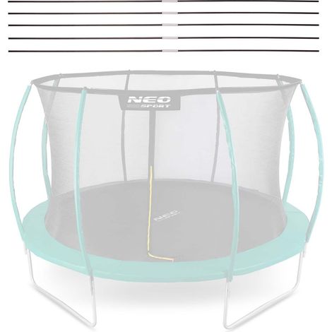 Schutznetz für Trampolin Typ C 312 cm (10 ft) von Neo-Sport (1/2)
