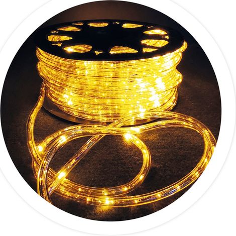 Rolle 48M gelber flexibler LED-Schlauch