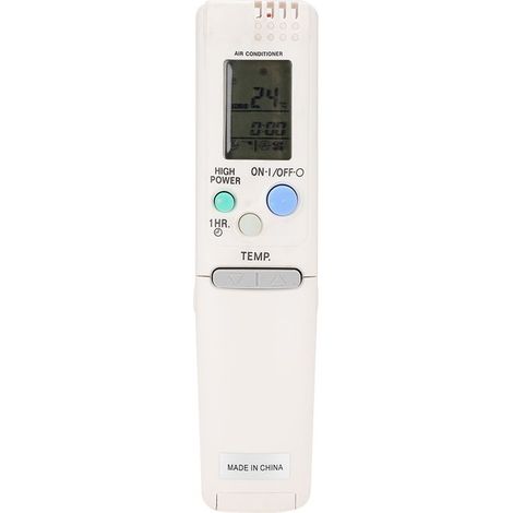 Accessoire de télécommande de contrleur de climatiseur blanc Durable ABS pour Sanyo RCS-4MVPS4EX sans batterie (1/5)