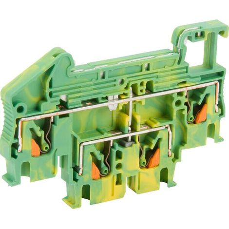 Protective conductor double-level terminal block PHOENIX CONTACT PTTB25PE