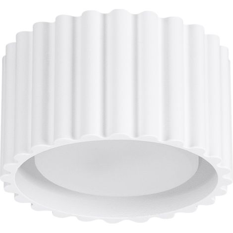 Lampada a soffitto Aura bianco 10x6x10cm Alluminio Sollux (1/5)