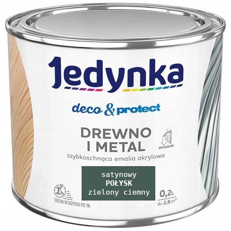 Deco&Protect Individual Madera Metal C. Verde 1 unidad. (1/2)