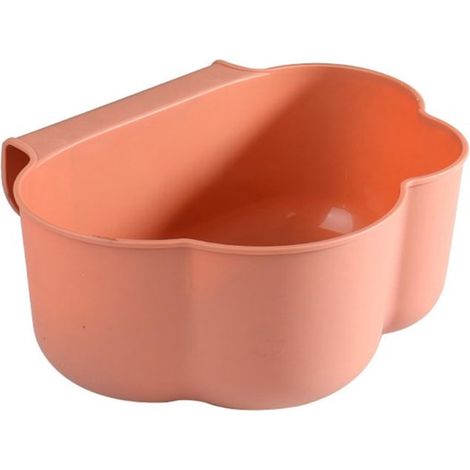 Poubelle suspendue, lot de 2, 23 x 18 x 9 cm panier de rangement suspendu pour matelas à langer poubelle suspendue pour portes de placard de cuisine petit modèle (1/5)