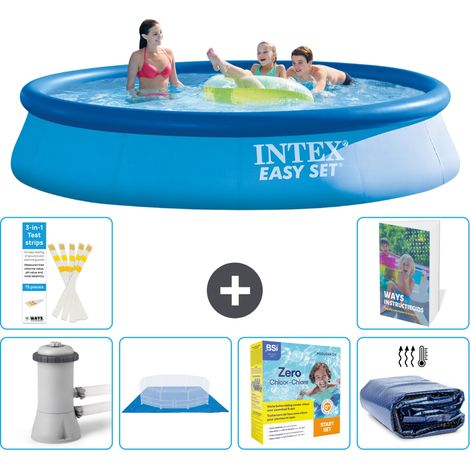 Easy Set Pool Rund - 396x84 cm - 7-teilig  S245 (1/5)