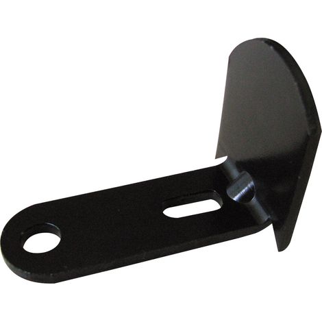 Battement long coudé réglable pour espagnolette de volet 35MM Noir - 5 pièces (1/2)