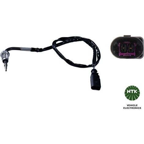 Capteur, température des gaz NTK 90806 AUDI 8W0906088E