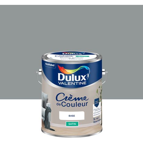 Peinture Crème De Couleur Satin Gris Sage 5L - Dulux Valentine