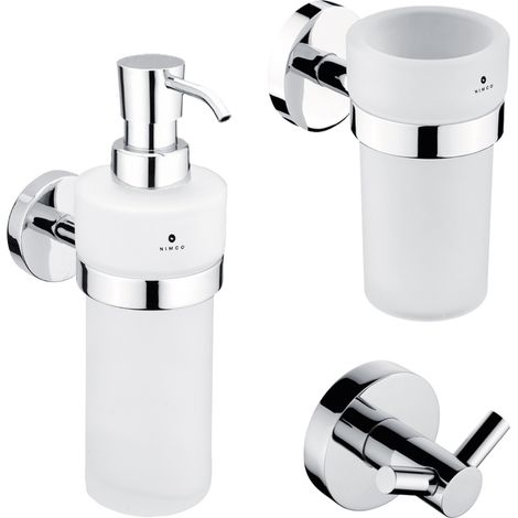 Ensemble d'accessoires de Salle de Bain Nimco (1/4)