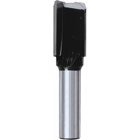 Mèche à Rainer Droite Carbure D.17 mm x Q.8 x Lu. 20 x Lt. 55 mm Z2+1 - Idéale pour Défonçage Menuiserie - Diamwood