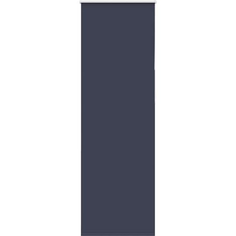 Verdunkelungsrollo Marineblau 70x230cm Stoffbreite 65,7 cm