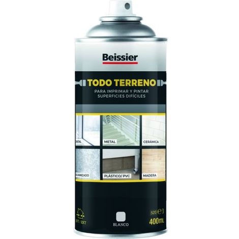 FONDO Y ACABADO POLIVALENTE SPRAY BLANCO - 400 ML (1/2)