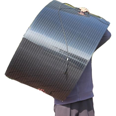 Panneau Solaire Flexible, 150W de Puissance, Design Étanche, 150w 1160x565mm (1/2)