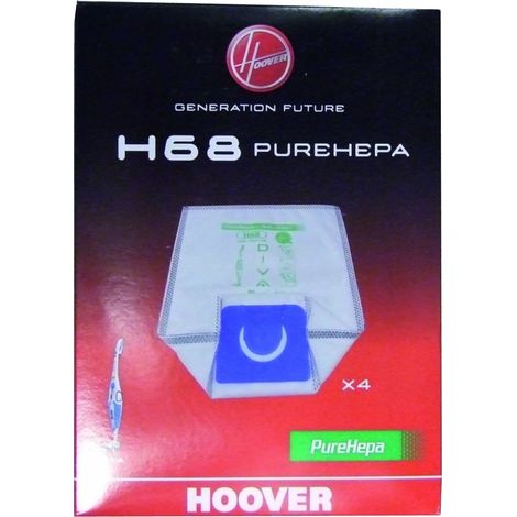 4pz SACCHETTI SCOPA ASPIRAPOLVERE HOOVER DIVA GREEN RAY ORIGINALI