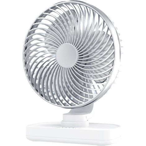 Ventilateur De Bureau Ventilateur de Voyage Rechargeable USB Appareil Rafraîchissant À Longue Autonomie, Ventilateur Portable Économe (1/5)