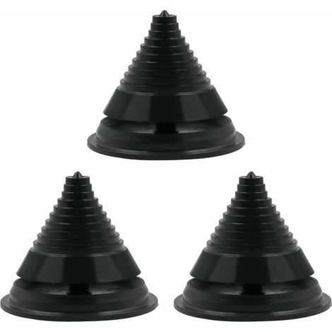 3 pièces équilibreur de lame de tondeuse à gazon, en ABS, 60 mm x 50 mm, pour entretien jardin et réparation tondeuse (1/5)