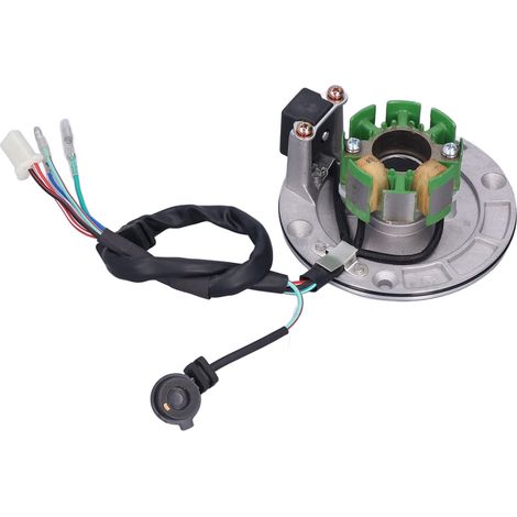Plaque de stator de magnéto d'allumage de remplacement en cuivre et aluminium pour Zongshen Z125 Z155 125cc 160cc Pitbike (1/5)
