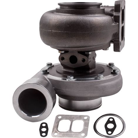 Universal GT45 GT42 T4 A/R .66 1.05 V-band Flange Turbo Turbocompresor 600hp (1/5)