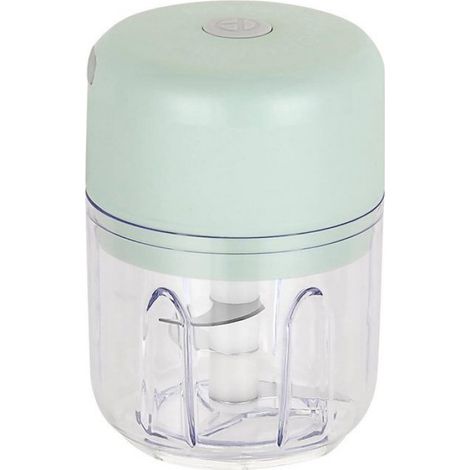 2X Mini Hachoir Électrique Rechargeable, Robot Culinaire, Agitateur B (1/2)