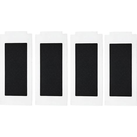 4 x HEPA Filter Accessories for ECOVACS DEEBOT T30 Pro Omni / T30S Combo Complete/T30 Omni Robot Vacuum Cleaner, High Efficiency Filtration Filter Replacement Part