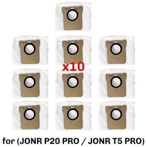 Accessoires de sacs �� poussi��re pour aspirateurs JONR P20 PRO et JONR T5 PRO