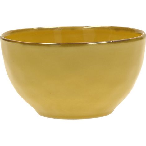 BOL OCRE DIAMÈTRE 11CM CONCERT LINE