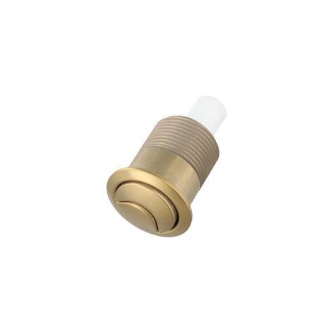 Bouton de chasse d'eau double doré Bouton poussoir rond avec valve de chasse d'eau - Matériau ABS (1/4)
