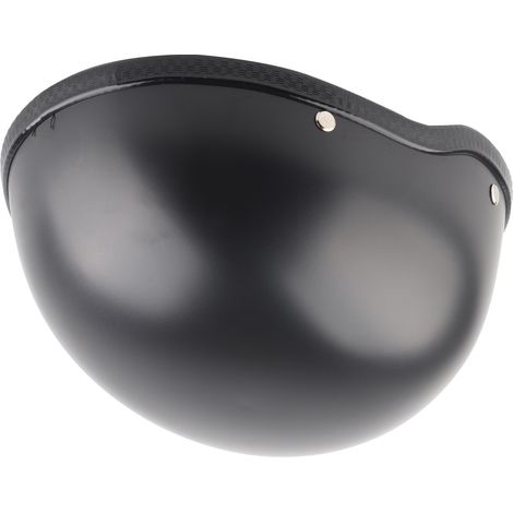 Casque Moto Homme Rétro Demi-Visage Noir Mat Élégant (1/5)