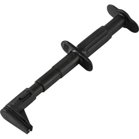 VOLTCRAFT MSK-140 Morsetto piatto di sicurezza Per barre conduttrici Connettore 4 mm,CAT III 1000 V 10 A. Nero