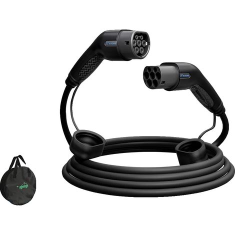 Câble de recharge EV, compatibilité Type 2, design étanche, 22KW 32A 3Phases (1/5)
