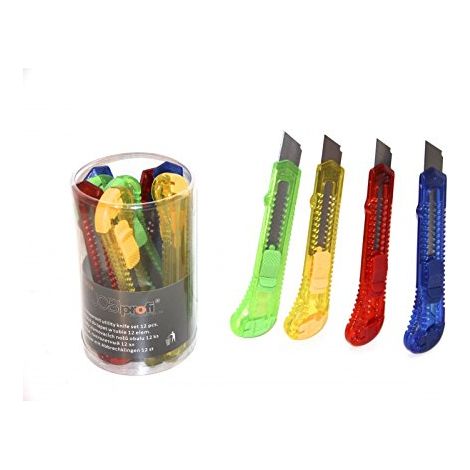 Werkzeugmesser jobiprofi 12er Pack ergonomisch sicher