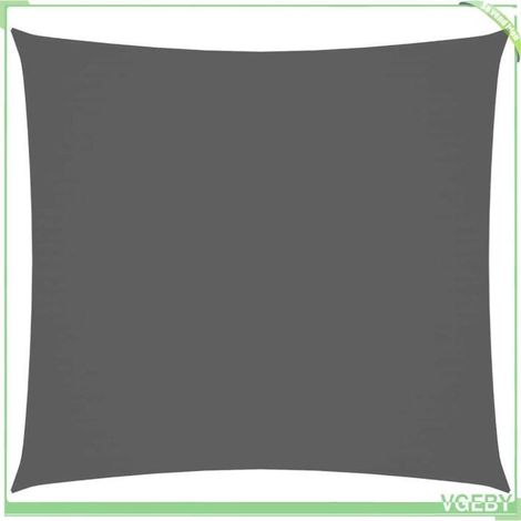Voile de parasol carré - FAFEICY - 135747 - 6 x 6 m - Tissu Oxford enduit PU - Protection anti-UV (1/5)
