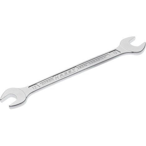 Hazet 450N-12X13 Chiave a Forchetta Doppia, Argento, Apertura Chiave 12 X 13, Lunghezza 172.7 mm (1/4)