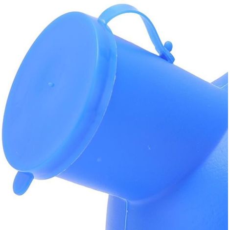 SEC 2000ML Urinoir portablepour hommes Bouteille d'urine pour hommes Urinoir masculin de matière plastique de résistance 85723 (1/4)