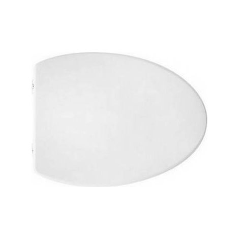 SIÈGE DE WC POUR MODÈLE EN FORME D'OVO 4 Dimensions : Blanc - Charnières à expansion C