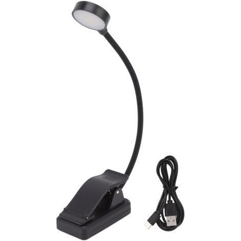 USB Rechargeable LED Book Lamp, Clip-on Desk Lamp, Home Decor, Dorm, College, Office, Bedroom, Living Room (1/4)