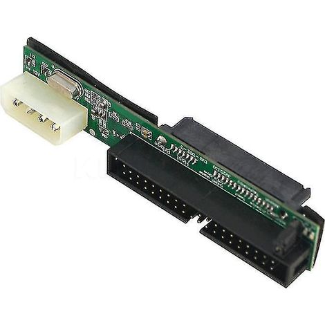 Adaptateur SATA vers IDE : connecteur SATA femelle 2,5 pouces vers connecteur IDE mâle 3,5 pouces. (1/5)