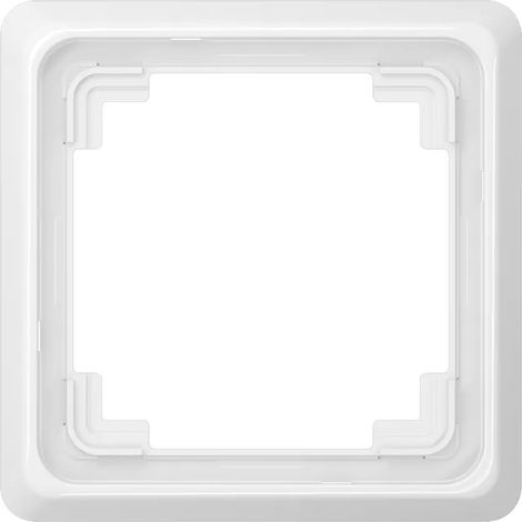 Jung Rahmen 1-fach aws waage/senkrecht CDP 581 WW (1/2)
