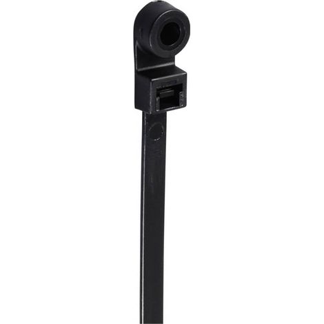 TRU COMPONENTS TC-12814176 Fascetta per cavi 400 mm 7.6 mm Nero con vite, Resistente ai raggi UV 100 pz. (1/2)