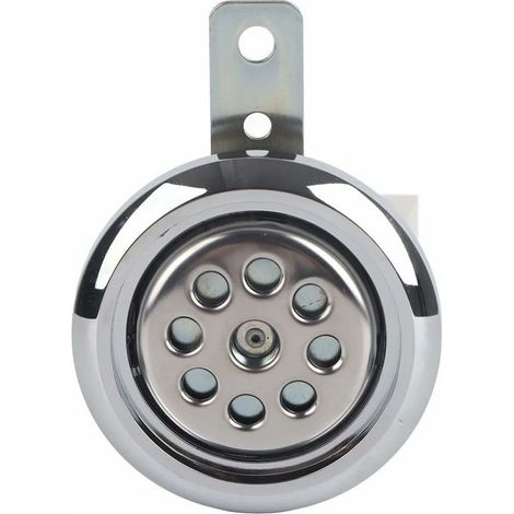 Bardusch-Duokon klaxon de moto universel, étanche 922B fort 12V 85mm avec cornes de couverture chromées en nid d'abeille kit bruyant (1/5)