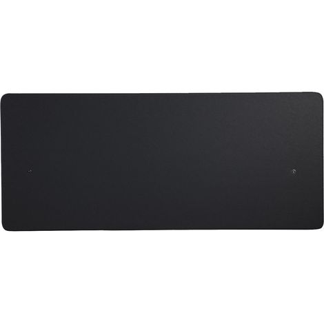Panneau acoustique séparateur de bureau, 180x60cm, Noir (1/3)