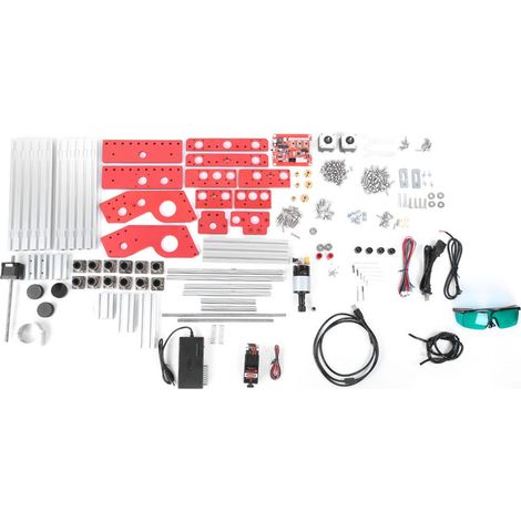 Graveur Laser Mini 5500mW Benbox CNC1419 Machine de Gravure Stable Outil de Découpe 100-240V Prise UE (1/5)