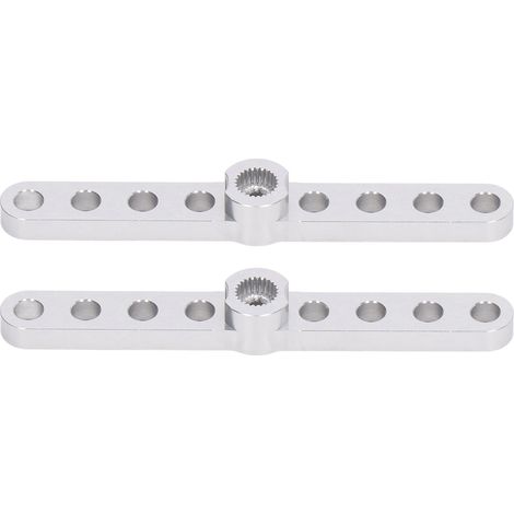 Kit d'accessoires comprenant 2 bras de servo, un bras de direction en alliage d'aluminium et un connecteur à 25 dents. (1/5)