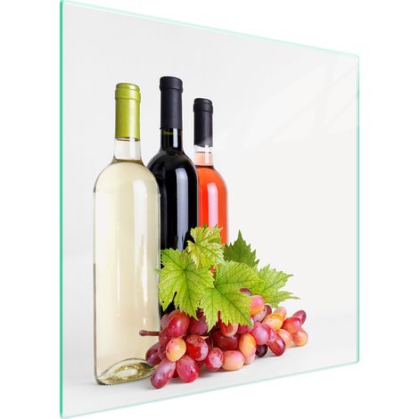 PLACA PROTECTORA DE VIDRIO PARA ESTUFA 50x52 VINO (1/5)