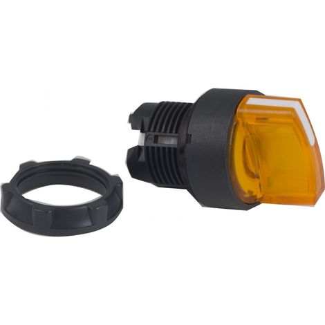 TÊTE - BOUTON TOURNANT LUMINEUX - 2 POSITIONS - FIXE - ORANGE - SCHNEIDER ZB5AK1253 SCHNEIDER ELECTRIC (1/3)