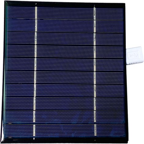 Chargeur Solaire Portable 2.5W/5V Compact avec Port USB pour Smartphone Batterie (1/5)
