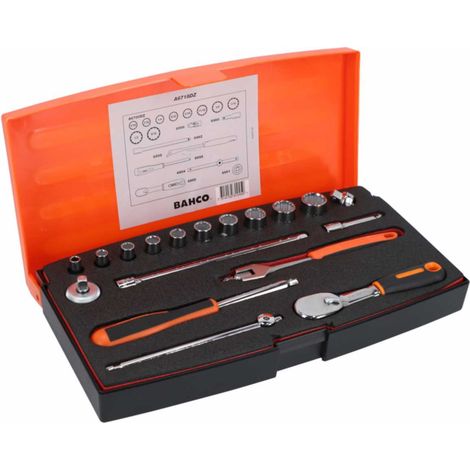 Schlüssel und Steckschlüssel Bahco a6718dz Dynamic Drive Profil poliert (1/3)