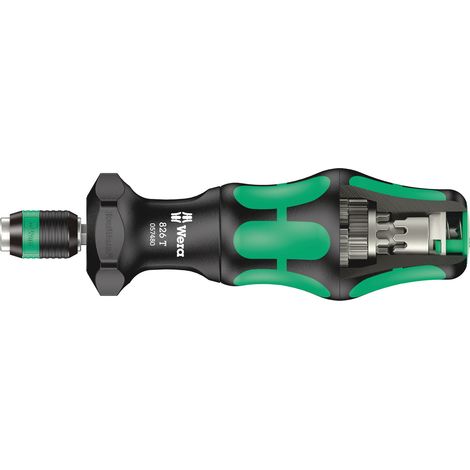 Wera 05057480001 Porta-puntas Kraftform Turbo negro verde