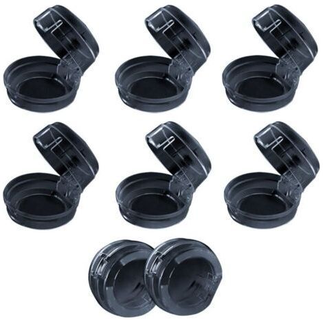 Gas Stove Knob Covers 8 Pieces Oven Knob Protector Knob Cover Stove Knob Covers Oven Knob Cover Gas Stove Protectors (1/5)