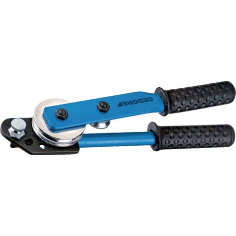 Juego de dobladora de tubos manual para área de trabajo de 180 grados 3-10 mm 7 piezas GEDORE