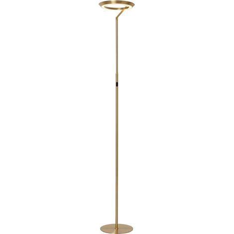 Lampadaire - Ø 28 cm - LED Dim. - 1x21W 2700K - Or Mat/Laiton (1/5)